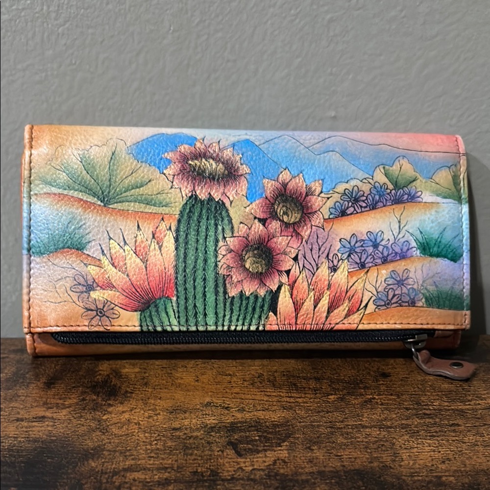 Anushka Floral and Cactus Wallet